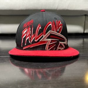 New Era NFL Atlanta Falcons Vintage Big Script Football Hat Snapback